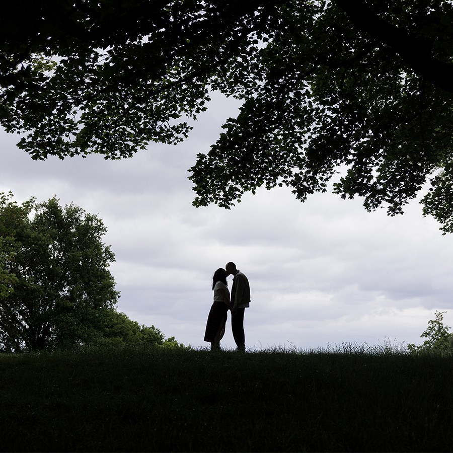 engagement photoshoot at kinver edge